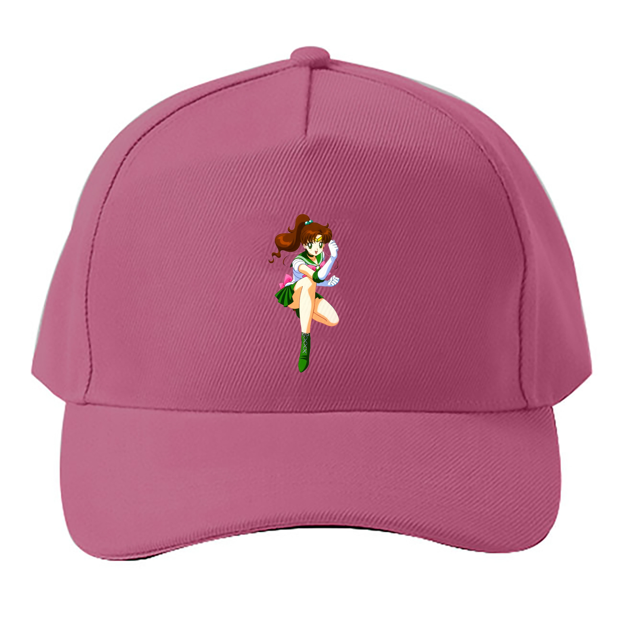 （画像用） 美少女戦士セーラームーン 木野 まこと きの まこと Sailor Moon Kino Makoto （セーラージュピター；Sailor Jupiter） ベースボールキャップ 綿100％ 男女兼用 帽子 スポーツ